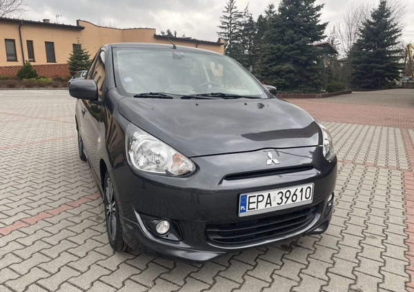 Mitsubishi Space Star cena 22500 przebieg: 95000, rok produkcji 2013 z Pabianice małe 92